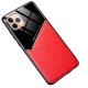 Бізнес чохол бампер GENEROUS для Apple Iphone 13 Pro Max зі скла і штучної шкіри