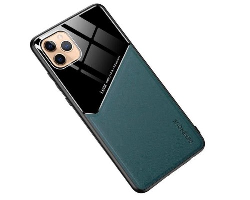 Бізнес чохол бампер GENEROUS для Apple Iphone 13 Pro Max зі скла і штучної шкіри Бізнес чохол бампер GENEROUS для Apple Iphone 13 Pro Max зі скла і штучної шкіри