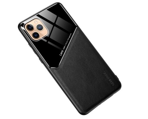 Бізнес чохол бампер GENEROUS для Apple Iphone 13 Pro Max зі скла і штучної шкіри Бізнес чохол бампер GENEROUS для Apple Iphone 13 Pro Max зі скла і штучної шкіри