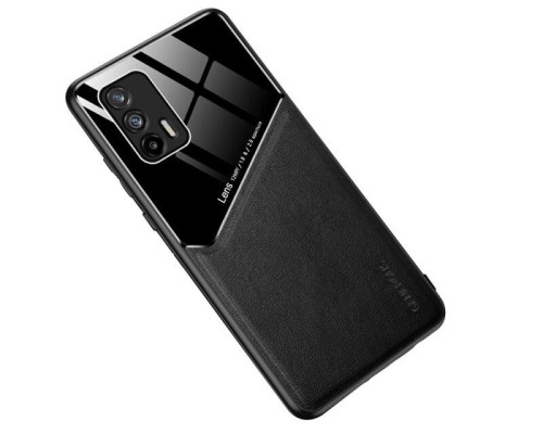Бізнес чохол бампер GENEROUS для Realme GT / Realme GT Neo з скла і штучної шкіри Бізнес чохол бампер GENEROUS для Realme GT / Realme GT Neo з скла і штучної шкіри