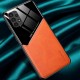 Бізнес чехол бампер GENEROUS для Samsung Galaxy A73 5G зі скла і штучної шкіри