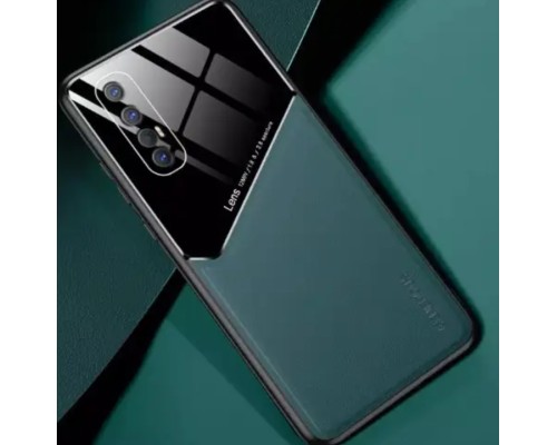 Бізнес чехол бампер GENEROUS для Opppo Reno3 5G зі скла і штучної шкіри Бізнес чехол бампер GENEROUS для Opppo Reno3 5G зі скла і штучної шкіри