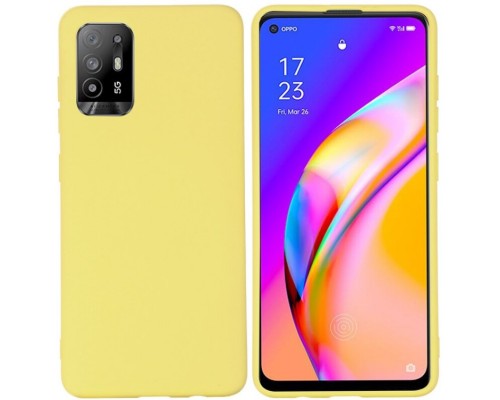 Силіконовий чохол Liquid Silicone Case Oppo Reno5 Z
