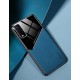 Бізнес чохол-бампер GENEROUS для Vivo Y11s зі скла та штучної шкіри