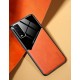 Бізнес чохол-бампер GENEROUS для Vivo Y11s зі скла та штучної шкіри