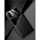 Бізнес чохол-бампер GENEROUS для Vivo Y11s зі скла та штучної шкіри