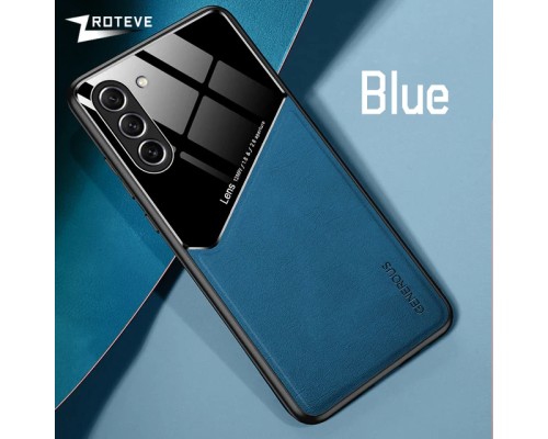 Бізнес чохол бампер GENEROUS для Samsung Galaxy S23 зі скла і штучної шкіри Бізнес чохол бампер GENEROUS для Samsung Galaxy S23 зі скла і штучної шкіри