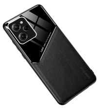 Бізнес чохол бампер GENEROUS для Xiaomi Poco X5 Pro 5G зі скла і штучної шкіри