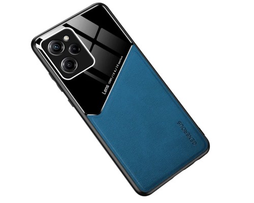 Бізнес чохол бампер GENEROUS для Xiaomi Poco X5 Pro 5G зі скла і штучної шкіри Бізнес чохол бампер GENEROUS для Xiaomi Poco X5 Pro 5G зі скла і штучної шкіри