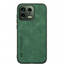 Шкіряний чохол Sheepskin з магнітом для Huawei Mate 20X Green