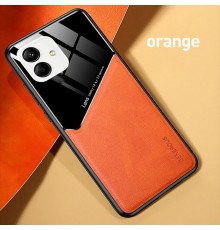 Бізнес чохол бампер GENEROUS для Samsung Galaxy A04e зі скла і штучної шкіри
