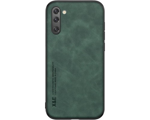 Шкіряний чохол Sheepskin з магнітом для Samsung Galaxy Note 10 Green Шкіряний чохол Sheepskin з магнітом для Samsung Galaxy Note 10 Green