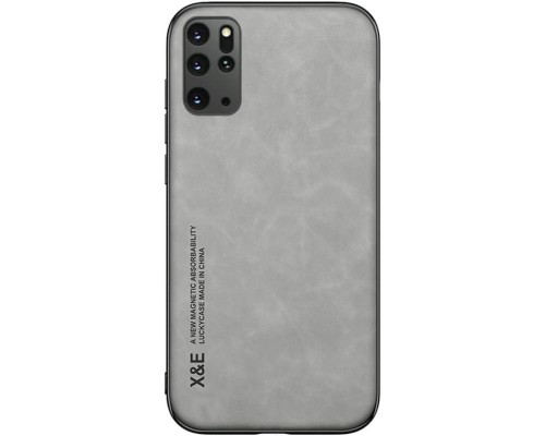 Шкіряний чохол Sheepskin з магнітом для Samsung Galaxy S20 Plus Light gray Шкіряний чохол Sheepskin з магнітом для Samsung Galaxy S20 Plus Light gray