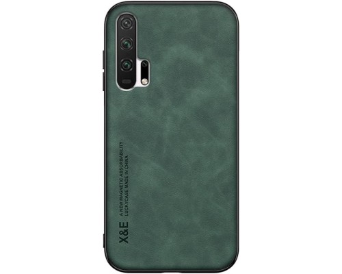Шкіряний чохол Sheepskin з магнітом для Huawei Honor 20 Pro Green Шкіряний чохол Sheepskin з магнітом для Huawei Honor 20 Pro Green