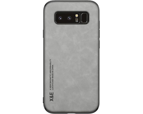 Шкіряний чохол Sheepskin з магнітом для Samsung Galaxy Note 8 Light gray Шкіряний чохол Sheepskin з магнітом для Samsung Galaxy Note 8 Light gray