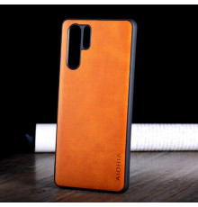 Шкіряний чохол AIORIA Vintage для Huawei P30 Pro orange