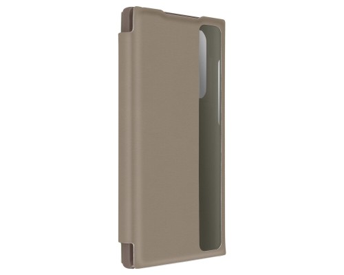 Чохол-книжка Smart View Cover для Samsung Galaxy S22 Ultra Gold Чохол-книжка Smart View Cover для Samsung Galaxy S22 Ultra Gold