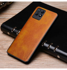 Шкіряний чохол AIORIA Vintage для Realme 8i / Narzo 50 orange