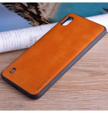Шкіряний чохол AIORIA Vintage для Samsung Galaxy A10 orange