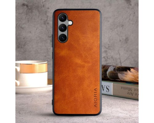 Шкіряний чохол AIORIA Vintage для Samsung Galaxy M14 orange Шкіряний чохол AIORIA Vintage для Samsung Galaxy M14 orange