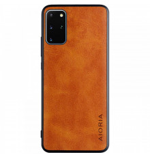 Шкіряний чохол AIORIA Vintage для Samsung Galaxy S20 Plus orange