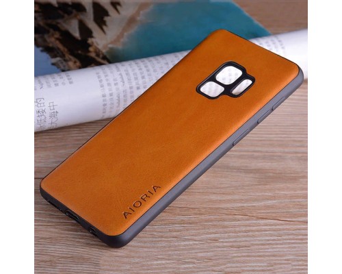 Шкіряний чохол AIORIA Vintage для Samsung Galaxy S9 orange Шкіряний чохол AIORIA Vintage для Samsung Galaxy S9 orange
