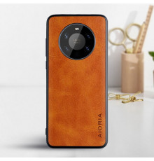 Шкіряний чохол AIORIA Vintage для Huawei Mate 40 Pro orange