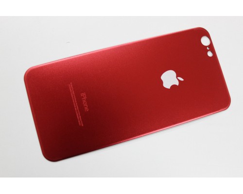 Захисне скло 4D Metal Back для iPhone 6 / 6s (на задню кришку)