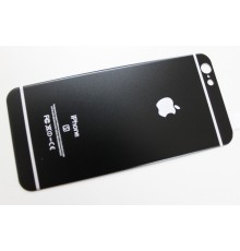 Захисне скло 4D Metal Back для iPhone 6 / 6s (на задню кришку)