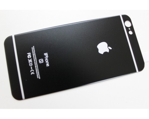 Захисне скло 4D Metal Back для iPhone 6 / 6s (на задню кришку)