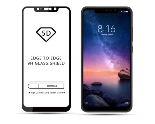 Захисне скло Xiaomi Redmi Note 6 Pro Full Glue 5D (Mocolo 0,33 мм)