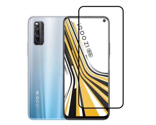 Захисне скло Vivo iQOO Z1 Full Glue 5D (Mocolo 0.33 mm)