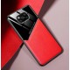 Бізнес чохол бампер GENEROUS для Xiaomi Poco X3 NFC зі скла і штучної шкіри