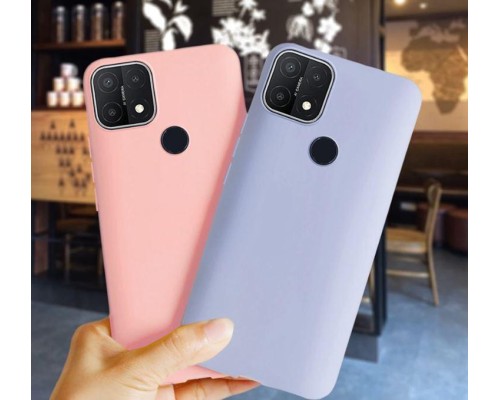 Силіконовий чохол Liquid Silicone Case Oppo A15 / A15s Силіконовий чохол Liquid Silicone Case Oppo A15 / A15s