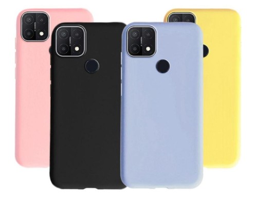 Силіконовий чохол Liquid Silicone Case Oppo A15 / A15s Силіконовий чохол Liquid Silicone Case Oppo A15 / A15s