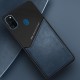 Бізнес чохол бампер GENEROUS для Samsung Galaxy M21 з скла і штучної шкіри