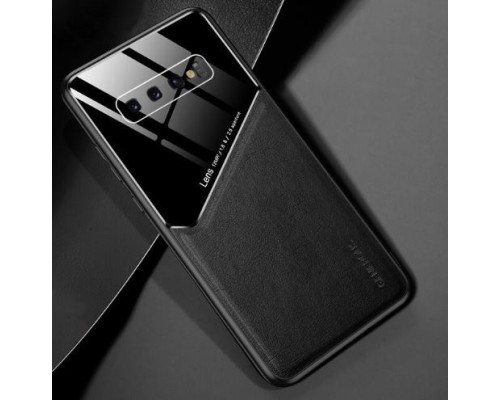 Бізнес чохол бампер GENEROUS для Samsung Galaxy S10 з скла і штучної шкіри Бізнес чохол бампер GENEROUS для Samsung Galaxy S10 з скла і штучної шкіри