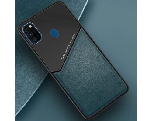 Бізнес чохол бампер GENEROUS для Samsung Galaxy A11 зі скла і штучної шкіри Бізнес чохол бампер GENEROUS для Samsung Galaxy A11 зі скла і штучної шкіри