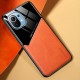 Бізнес чохол бампер GENEROUS для Xiaomi Mi 11 з скла і штучної шкіри