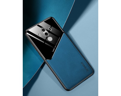 Бізнес чохол бампер GENEROUS для Huawei Mate 10 з скла і штучної шкіри Бізнес чохол бампер GENEROUS для Huawei Mate 10 з скла і штучної шкіри