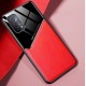 Бізнес чохол бампер GENEROUS для Oppo A74 4G з скла і штучної шкіри