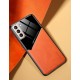 Бізнес чехол бампер GENEROUS для Samsung Galaxy M23 5G зі скла і штучної шкіри