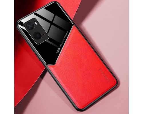 Бізнес чехол бампер GENEROUS для Oppo A76 4G зі скла і штучної шкіри Бізнес чехол бампер GENEROUS для Oppo A76 4G зі скла і штучної шкіри