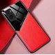 Бізнес чехол бампер GENEROUS для Oppo A76 4G зі скла і штучної шкіри