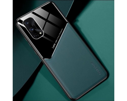 Бізнес чохол бампер GENEROUS для Oppo A95 4G зі скла та штучної шкіри Бізнес чохол бампер GENEROUS для Oppo A95 4G зі скла та штучної шкіри