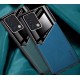 Бізнес чохол бампер GENEROUS для Oppo A95 4G зі скла та штучної шкіри