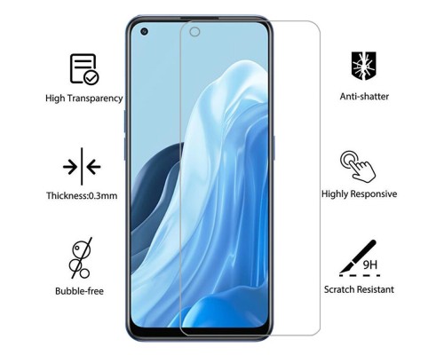 Захисне скло Oppo Reno7 Lite / Reno8 Lite (Mocolo 0.33 mm) Clear Захисне скло Oppo Reno7 Lite / Reno8 Lite (Mocolo 0.33 mm) Clear