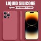 Силіконовий чохол Liquid Silicone Case Apple iPhone 14 Pro