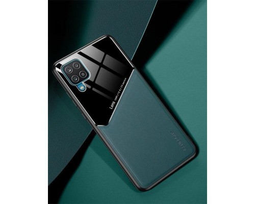 Бізнес чехол бампер GENEROUS для Samsung Galaxy M62 зі скла і штучної шкіри Бізнес чехол бампер GENEROUS для Samsung Galaxy M62 зі скла і штучної шкіри