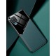 Бізнес чехол бампер GENEROUS для Samsung Galaxy M62 зі скла і штучної шкіри